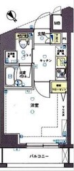 ワイズ ル・リオン新宿中井の物件間取画像